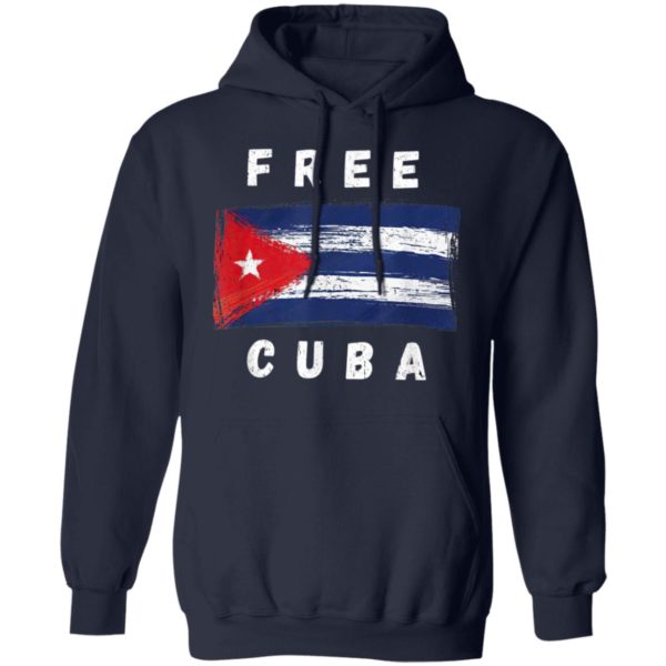 Cuban Flag Free Cuba shirt, ls, hoodie
