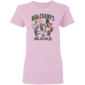 2021 NBA Finals Champions Milwaukee Bucks Homage Space Jam 2 T-Shirt