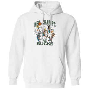 2021 NBA Finals Champions Milwaukee Bucks Homage Space Jam 2 T-Shirt