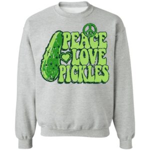Cucumber peace love pickles shirt