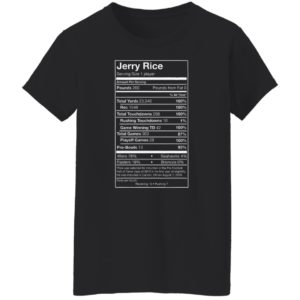 Jerry Rice Serving Size shirt