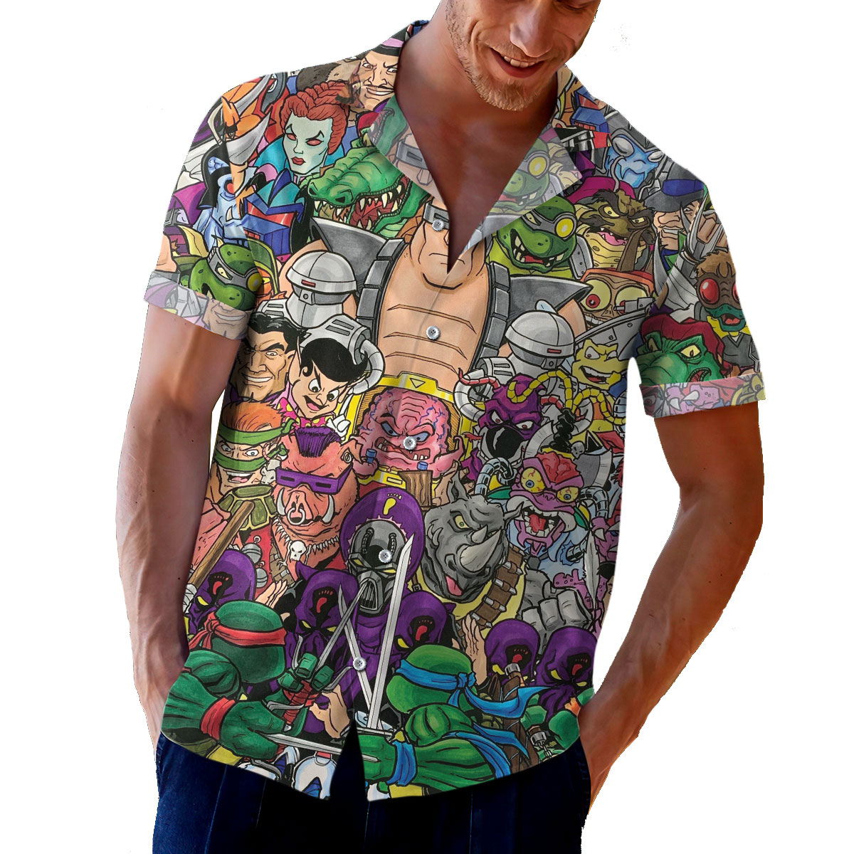 Ninja Turtles Hawaiian Shirt - Lelemoon