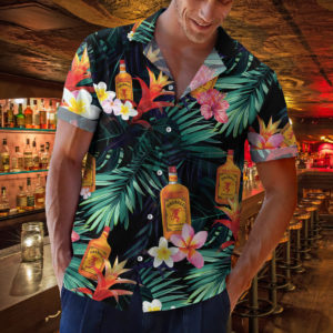 Fireball Cinnamon Hawaiian Shirt, Beach Shorts