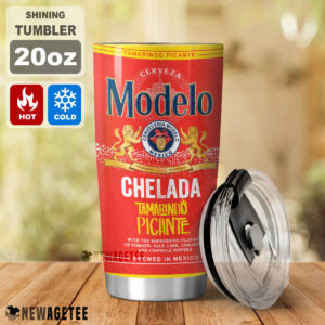 Modelo Chelada Beer Skinny Tumbler Stainless Steel 20oz 30oz
