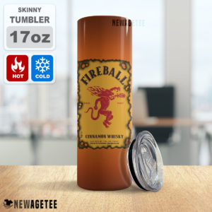 Fireball Canadian Whisky Skinny Tumbler 20oz 30oz