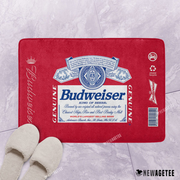 Budweiser Beer Bath Mat
