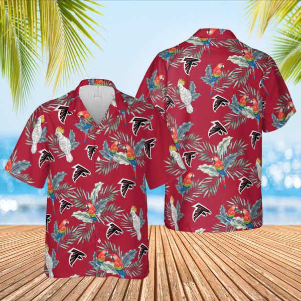 Atlanta Falcons Hawaiian Shirt, Beach Shorts for Men
