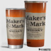 Maker’s Mark Bourbon Whiskey Skinny Tumbler 20oz 30oz