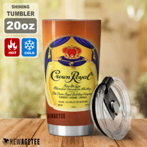 Crown Royal Canadian Whisky Skinny Tumbler 20oz 30oz