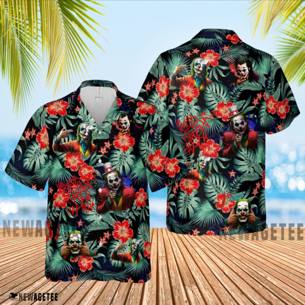 Joker Hawaiian Shirt, Beach Shorts for Men