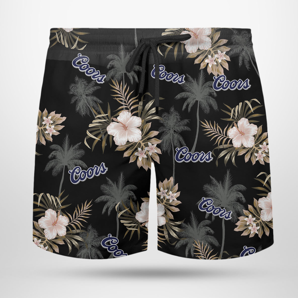 Coors Light Beer Baby Yoda Lover Hawaiian Shirt And Shorts Aloha Summer Gift  For Men And Women