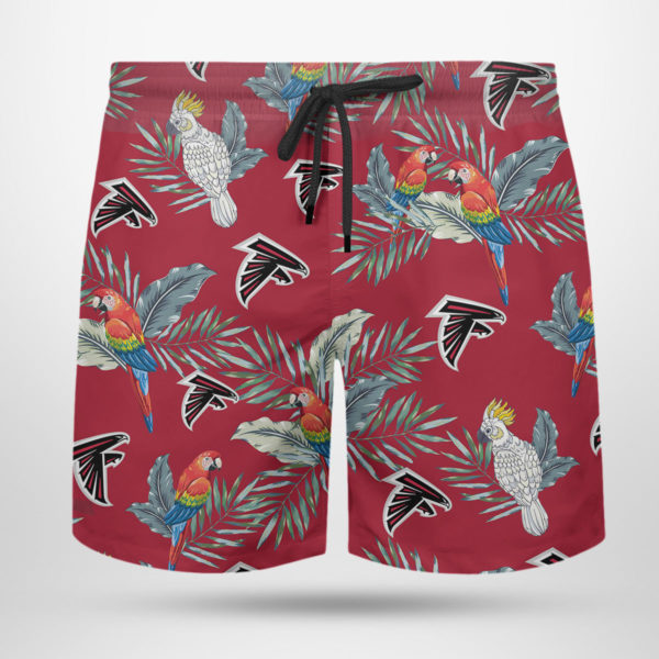Atlanta Falcons Hawaiian Shirt, Beach Shorts for Men