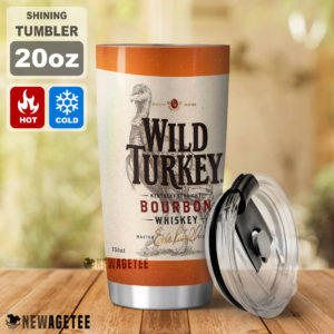 Wild Turkey Bourbon Whiskey Skinny Tumbler 20oz 30oz
