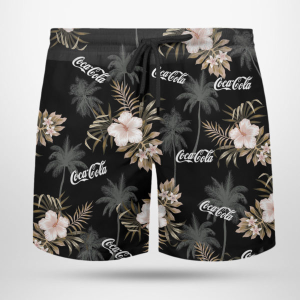 Coca-Cola Hawaiian Shirt, Beach Shorts
