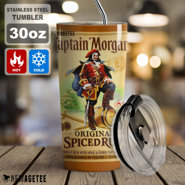 Captain Morgan Rum Skinny Tumbler 20oz 30oz