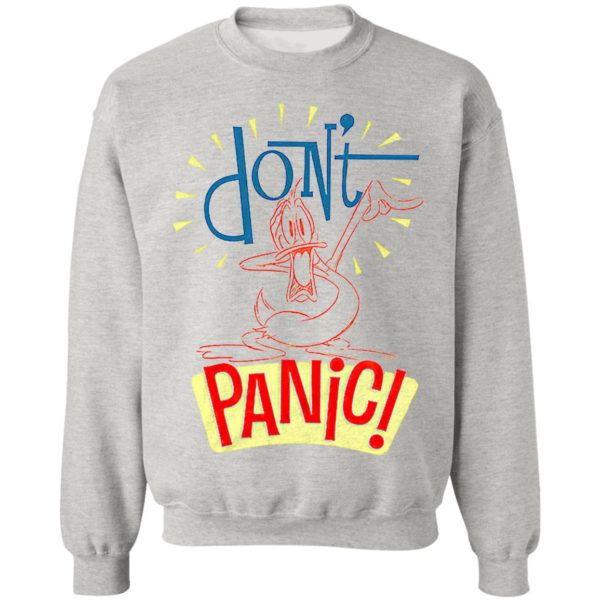 Duck Donald Don’T Panic Cat Badell Shirt