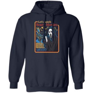 Lets Watch Scary Movies Scream Halloween Horror Movie Shirt