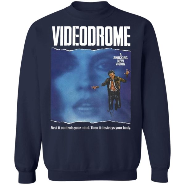 Videodrome Movie Shirt 1983, David Cronenberg, Debbie Harry, James Woods Shirt