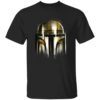 Boba Fett T-Shirt The Mandelorian Helmet Mens Star Wars Jedi Yoda Darth Vader Tee