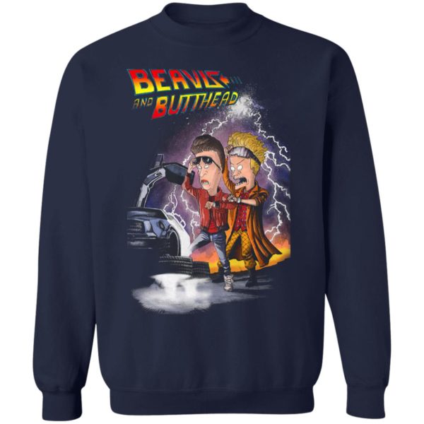 Beavis and Butt-Head Back To The Future T-Shirt