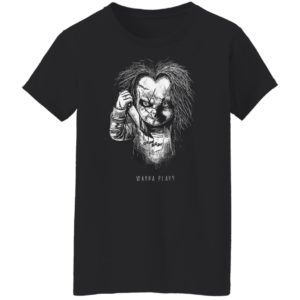 Chucky Wanna Play Child's Play Horror Movie T-Shirt