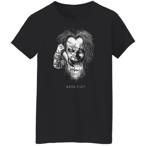 Chucky Wanna Play Child’s Play Horror Movie T-Shirt