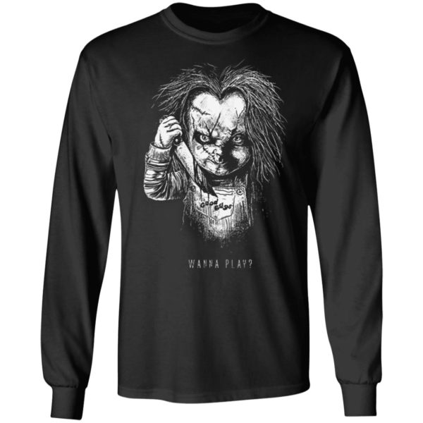 Chucky Wanna Play Child’s Play Horror Movie T-Shirt