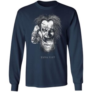 Chucky Wanna Play Child's Play Horror Movie T-Shirt