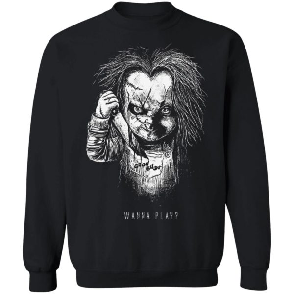 Chucky Wanna Play Child’s Play Horror Movie T-Shirt