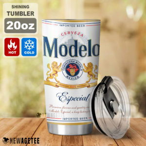 Modelo Especial Beer Skinny Tumbler Stainless Steel 20oz 30oz