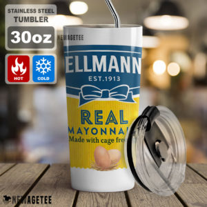 Hellmann's Real Mayonnaise Crew Skinny Tumbler 20oz 30oz