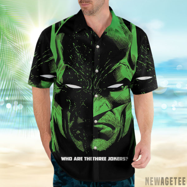 Batman Three Jokers Hawaiian Shirt, Beach Shorts