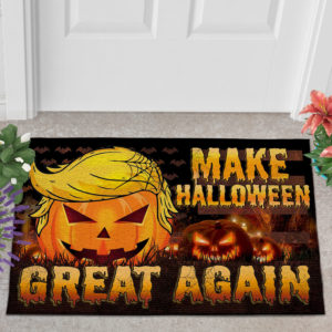 2 Outdoor Door Mat Trumpkin American Make Halloween Great Again Doormat