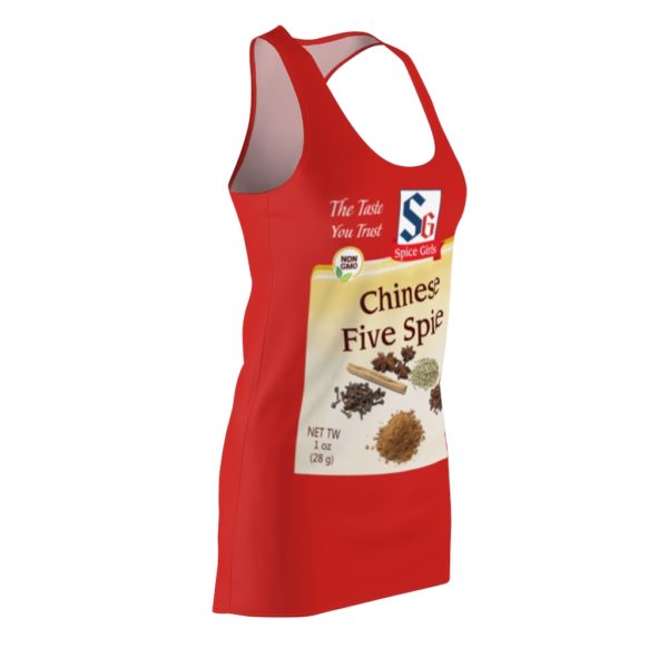 Chinese Five Spice Girls Group Halloween Costumes Dress