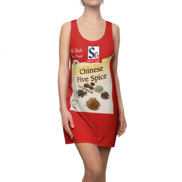 Chinese Five Spice Girls Group Halloween Costumes Dress
