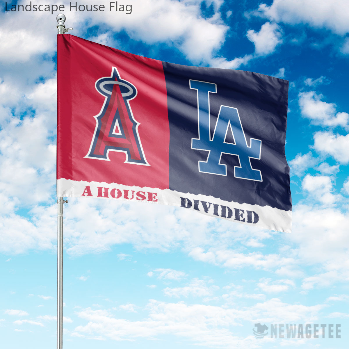 Los Angeles Dodgers Mickey Mouse Vertical Flag - 28
