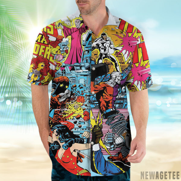 New Teen Titans Batman Outsiders Hawaiian Shirt, Beach Shorts