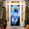 Happy Halloween Skeleton XRay Door Cover Decorations for Front Door
