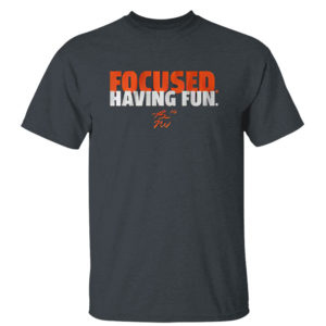 Dark Heather T Shirt Bo Nix Focused And Having Fun Shirt Sweetshirt