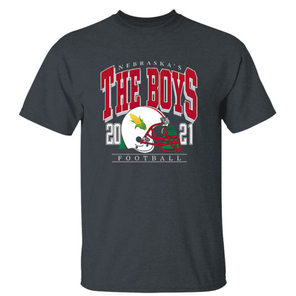 Dark Heather T Shirt Bussin With The Boys Podcast Shirt