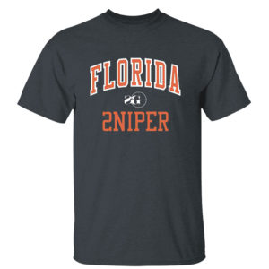 Dark Heather T Shirt Florida Sniper Gang Shirt