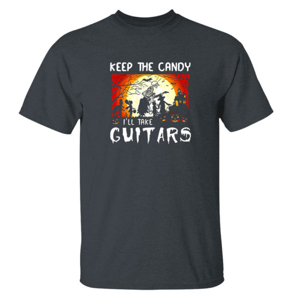 Keep The Candy I’ll Take Guitars Cruella Deville Costume Shirt