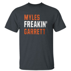 Dark Heather T Shirt Myles Freakin Garrett Shirt Long Sleeve