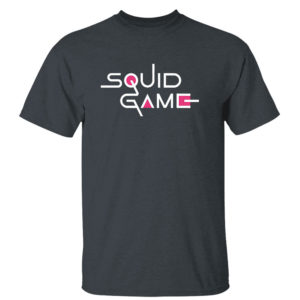 Dark Heather T Shirt Squid Game Korean Shirt