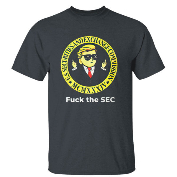 Dark Heather T Shirt XRP Fuck the SEC shirt Hoodie
