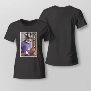 Lady Tee Lamar Jackson Baltimore Ravens T Shirt