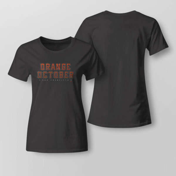 ORANGE OCTOBER San Francisco Baseball T-Shirt