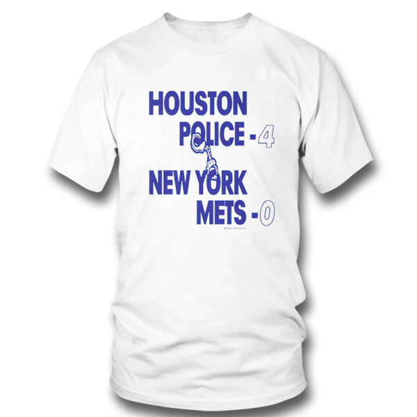 T Shirt Houston police 4 new york mets 0 shirt