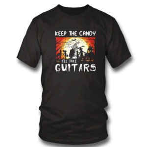 Keep The Candy I’ll Take Guitars Cruella Deville Costume Shirt