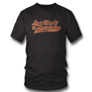 T Shirt LAMONTE WADE JR LATE NIGHT LAMONTE T Shirt